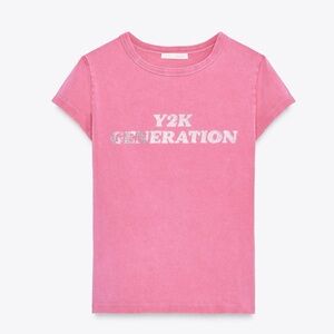 New 🪩Y2K Generation rhinestone T-shirt 💖